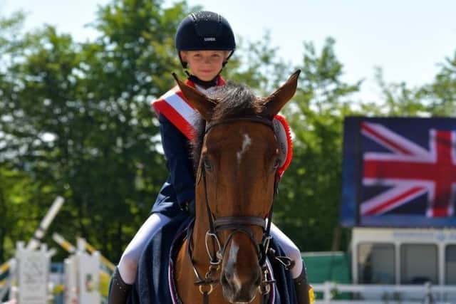 Tabitha claims international victory in Austria. Picture: Fotoagentur-Dill EMN-190524-163240002
