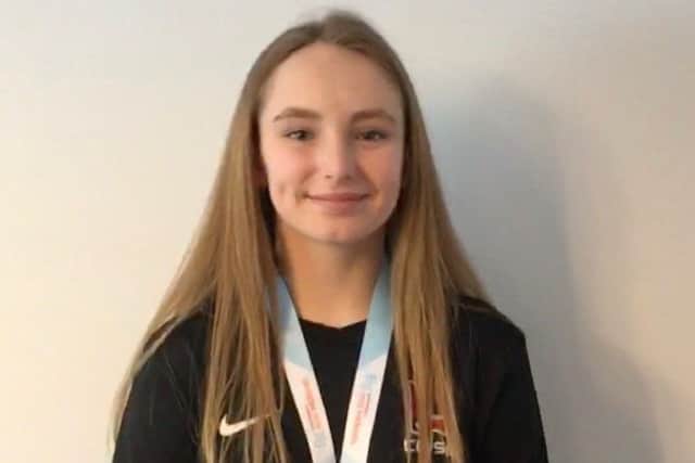 Tia Keightley made four finals and took home a silver medal EMN-190528-185231002