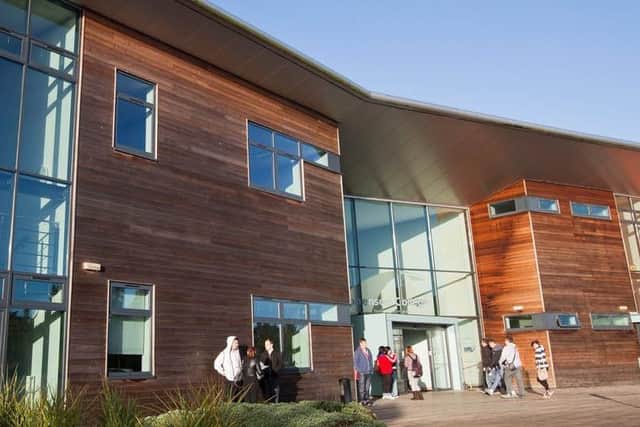 Stephenson College, in Coalville, which is to merge with Brooksby Melton College EMN-190529-173029001