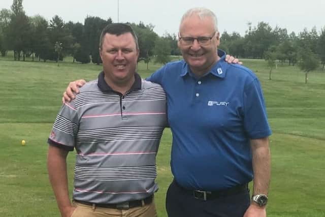 Melton's county foursomes duo Andy Blunt (left) and Tony Westwood EMN-190530-152406002