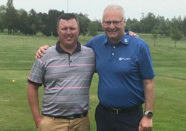 Melton's county foursomes duo Andy Blunt (left) and Tony Westwood EMN-190530-152406002