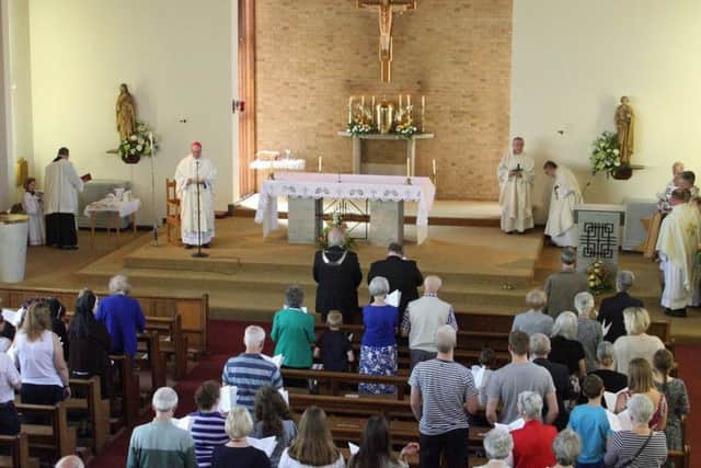 The final service is held at St Peter's Catholic Church, in Melton EMN-190529-124932001