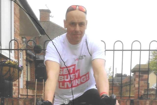 Hose man Richard Harris, who is preparing to cycle 800 miles through France in aid of two charities EMN-190530-162422001