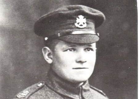 Hickling soldier Cecil Simpson who was killed in the First World War in 1917, five months after his brother, Charlie, died in a different battle EMN-190306-105013001