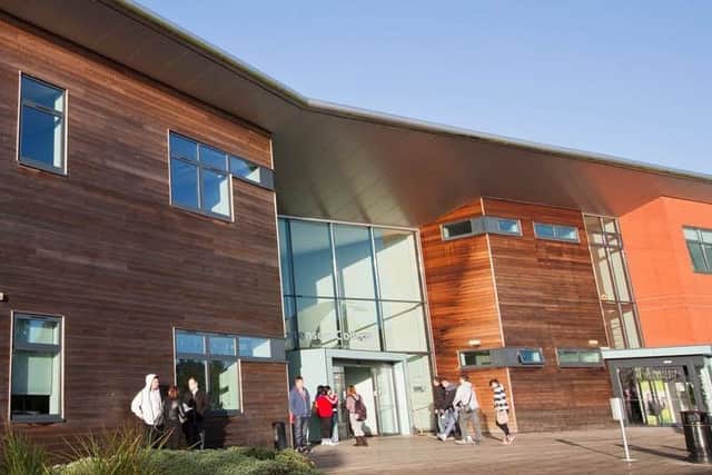 Stephenson College, in Coalville, which is to merge with Brooksby Melton College EMN-190529-173029001