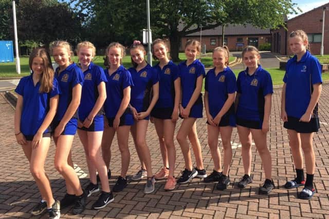The Priory Belvoir Academy under 13s girls ready for their trip to the national finals EMN-190619-113826002