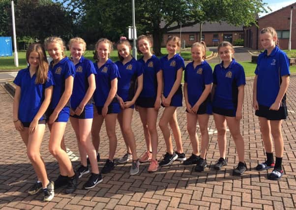 The Priory Belvoir Academy under 13s girls ready for their trip to the national finals EMN-190619-113826002