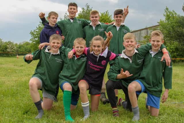 The junior tug of war team PHOTO: Supplied