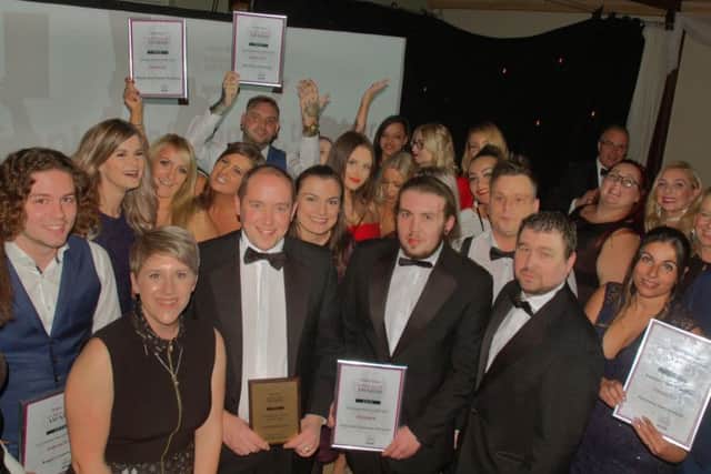 Winners pictured at last year's Melton Times Achievement Awards, which has been renamed the Best of Melton awards this year - this shows the Team of the Year category, which was won by Hallmark Consumer Services EMN-190617-135309001