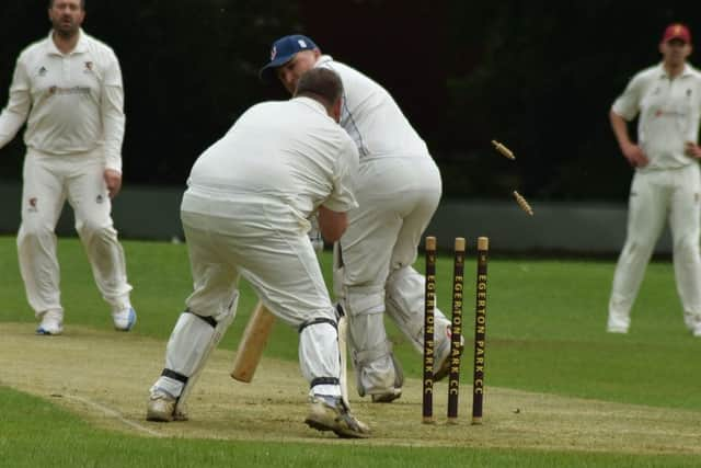 Matt King's sharp stumping accounted for Thorpe opener Mark Carnell EMN-190617-174544002