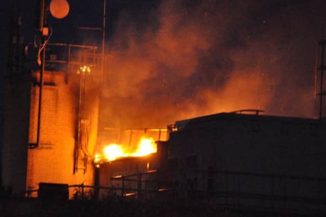Firefighters tackle a blaze at a disused factory on Snow Hill, Melton
PHOTO JONNY MCGRADY EMN-190624-104148001
