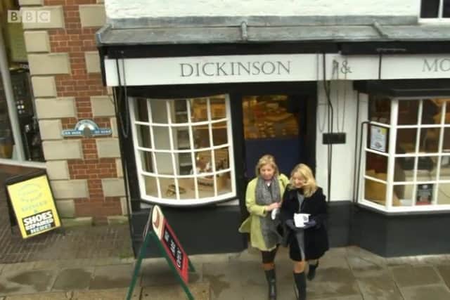 An aerial view of Melton's Ye Olde Pork Pie Shoppe in the Life of Pies BBC1 documentary EMN-190626-145831001