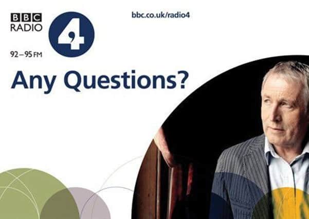The BBC Radio 4 Any Questions programme will be recorded live at Melton Theatre later this month EMN-190407-111254001