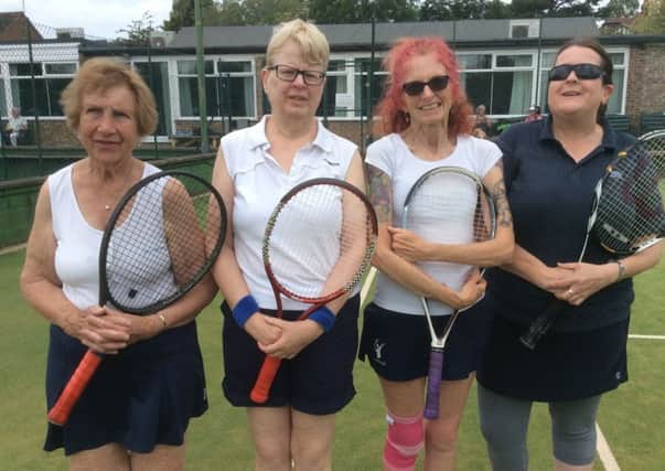 Hamilton's veterans ladies' third team produced the result of the week with a whitewash win EMN-190907-151657002
