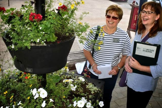 Judges Joyce Slater and Sharon Sutton tour Melton for the East Midlands In Bloom contest EMN-190407-131338001
