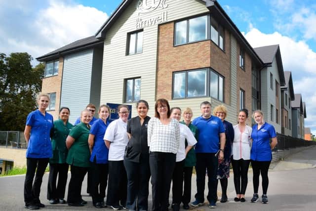 The team at The Amwell residential home in Melton EMN-191207-111407001