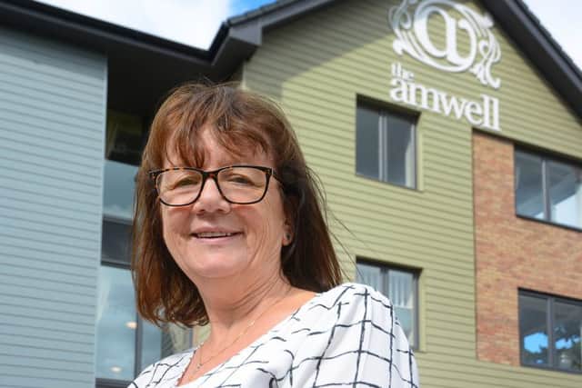 Tracy Heyes, manager at Melton's The Amwell residential home EMN-191207-111419001