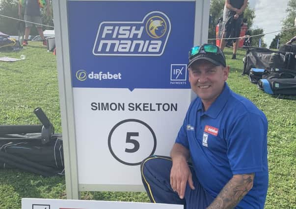 Skelton ranks the Fish'O'Mania runners-up spot as the best result of his angling career EMN-190717-121443002