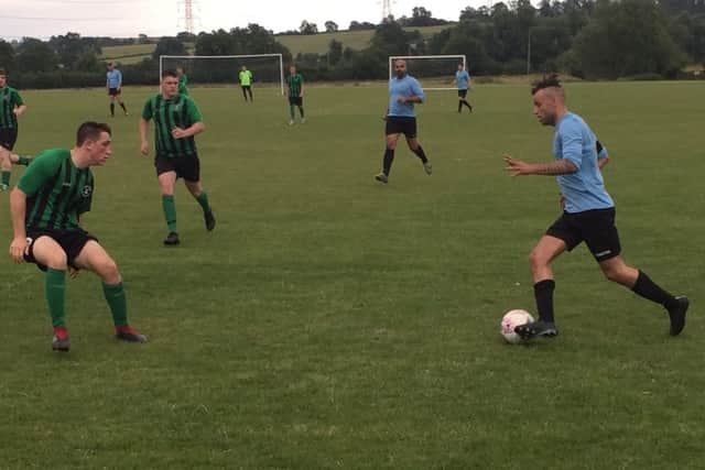 Asfordby on the attack against Keyworth United EMN-190717-110038002