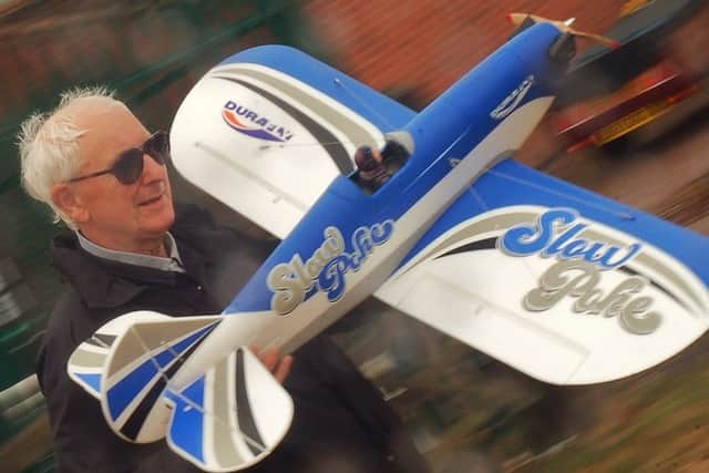 Melton and District Model Club veteran Ray Muse PHOTO: Tim Williams