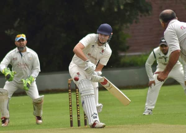 Anthony Pedlar at the crease for Park Seconds EMN-190722-181457002