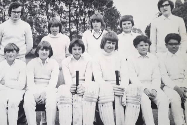 Steve with the Melton Town CC side in the early 1970s EMN-190730-101649002