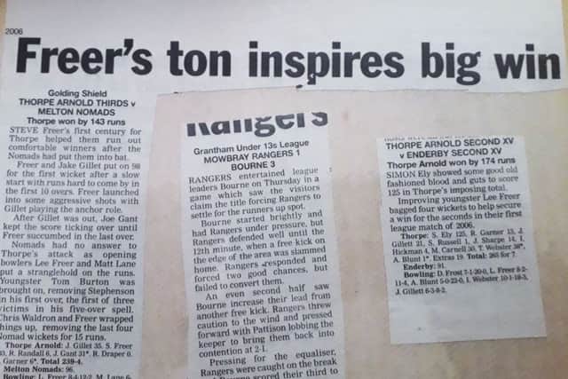 Steve makes the headlines with Thorpe Arnold CC EMN-190730-101726002