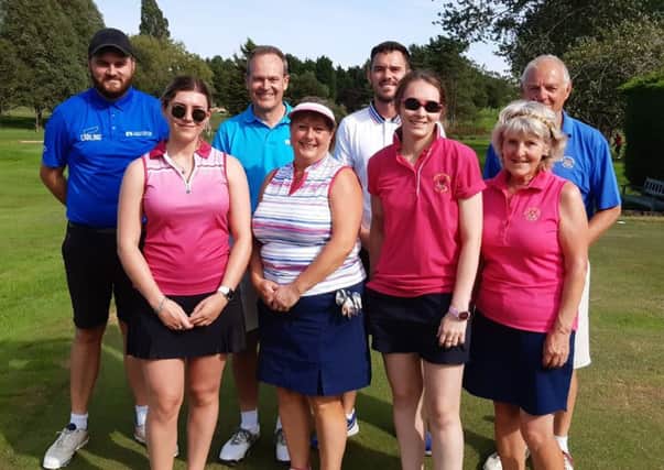The Melton and Kilworth Springs County Foursomes teams EMN-190730-143645002