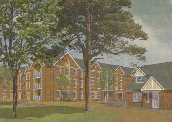 An artist's impression of the planned retirement properties at the former Catherine Dalley House nursing home site in Melton as proposed by developers McCarthy and Stone EMN-190730-143809001