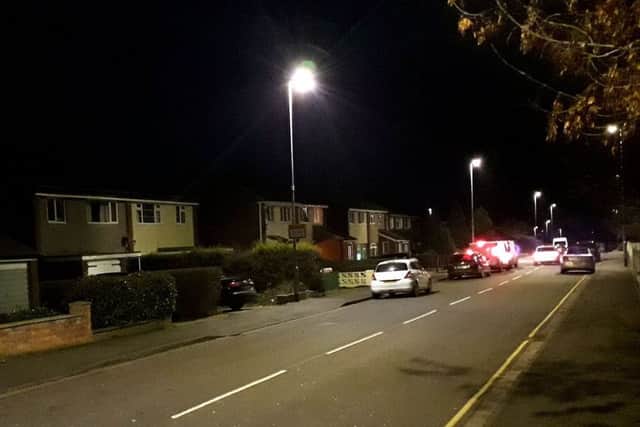 Street lighting in Grange Drive, Melton EMN-190731-172826001