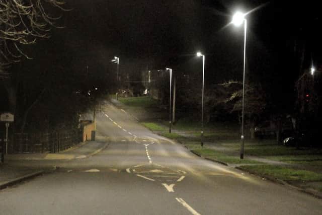 Street lighting in Baldocks Lane, Melton EMN-190731-172837001