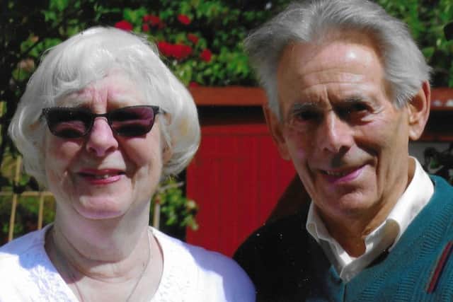 A recent photo of Ron and Judy Grove, who celebrated their diamond wedding this year EMN-190309-104149001