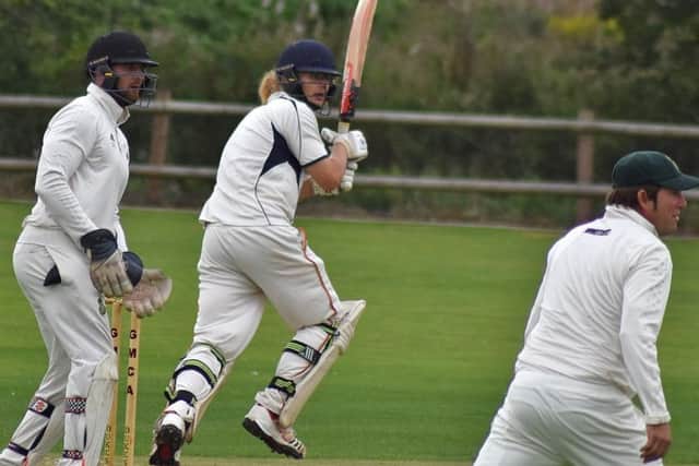 Kingsley Miller went on to take four wickets in the Ibstock reply EMN-190309-173742001