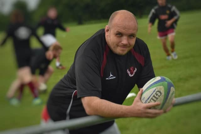 Former Leicester Tigers prop Mike Holford is braced for his first league game as Melton RFC head coach EMN-191009-171522002