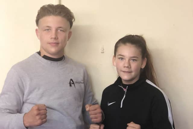 George Griffiths and Naomi Blankley will face more experienced opponents next month EMN-191009-182133002
