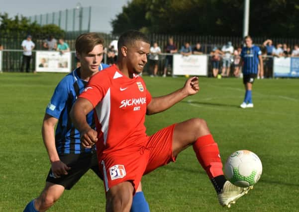 Kadeem Price opened the scoring and forced the penalty for Town's second EMN-190918-084238002
