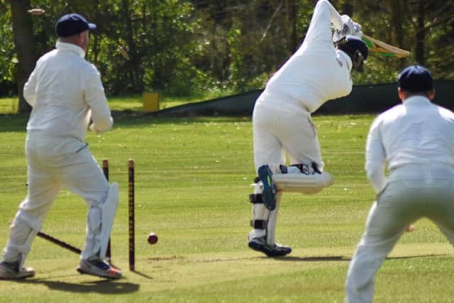 Egerton Park opener Kamal Panchal is bowled for a duck EMN-190917-171655002