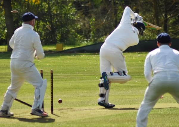 Egerton Park opener Kamal Panchal is bowled for a duck EMN-190917-171655002