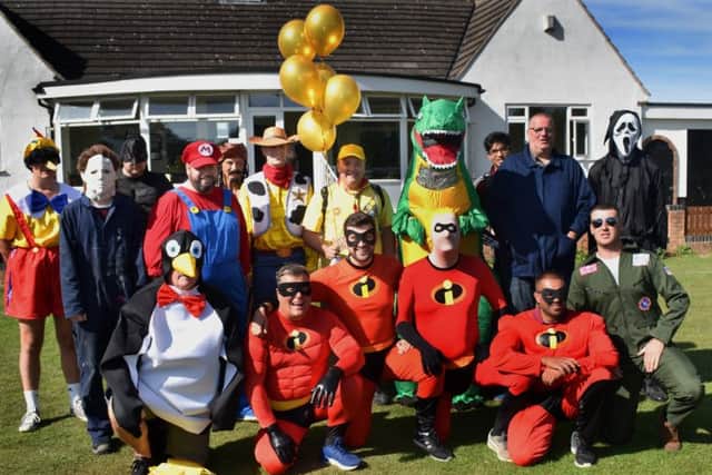 Park in post-match fancy dress EMN-190917-171706002