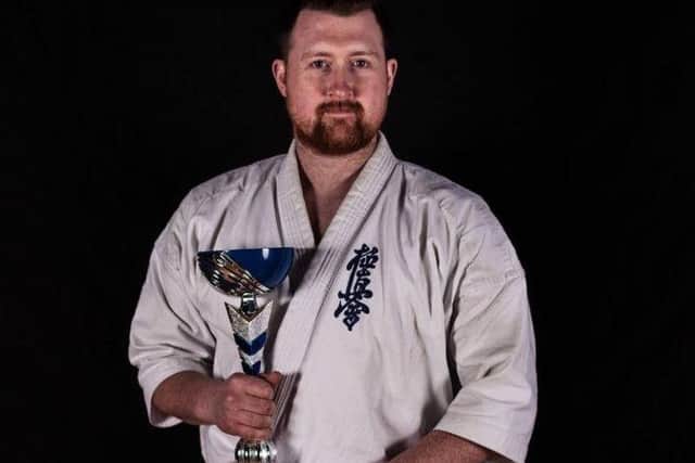 Chris Mcallister was crowned Scottish heavyweight champion earlier this year EMN-190918-121032002