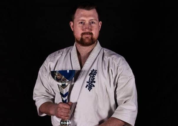 Chris Mcallister was crowned Scottish heavyweight champion earlier this year EMN-190918-121032002