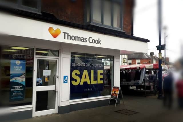 The Thomas Cook shop in Melton EMN-190920-153454001