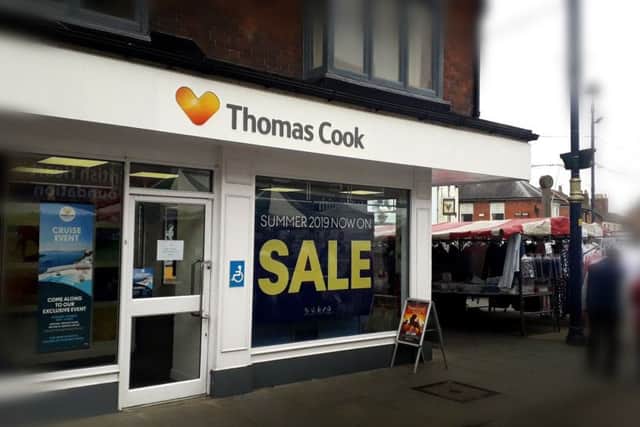 The Thomas Cook shop in Melton EMN-190920-153454001
