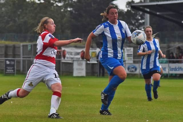 Natalie Hurst orchestrated much of Leicester's attacking play EMN-190924-190439002