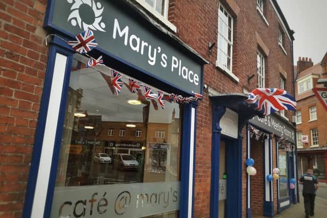 The new signage at Mary's Place in Burton Street EMN-190925-113729001