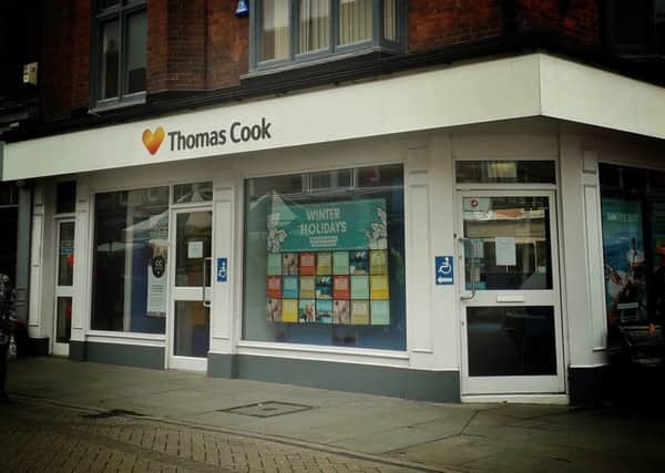The Thomas Cook shop in Melton EMN-191110-103411001