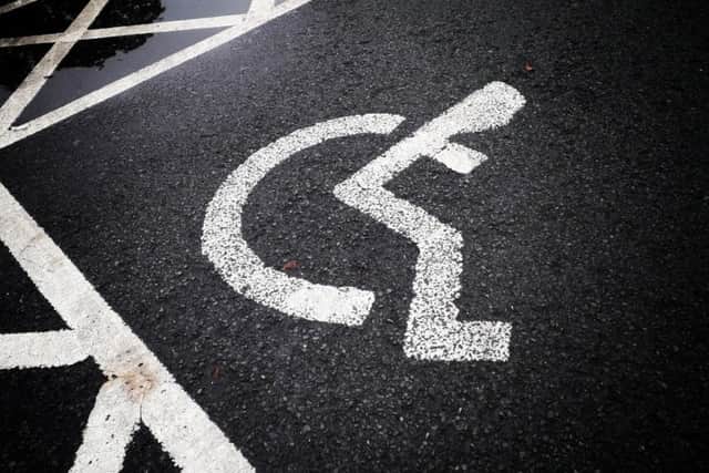 A parking space in Melton reserved for a motorist with a disability EMN-191015-162553001