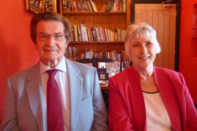 The late Don Blakeson celebrates his ruby wedding anniversary with beloved wife Margot EMN-191021-173246001