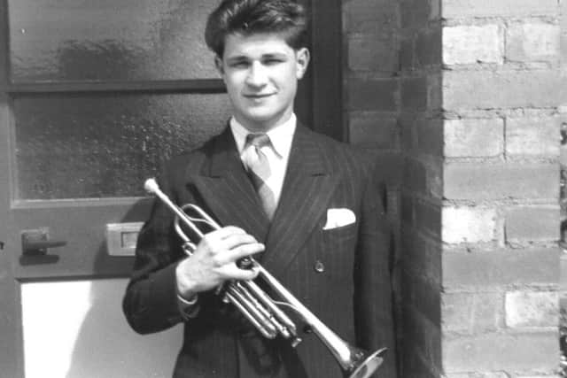 The late Don Blakeson pictured during the early years of his glittering trumpet-playing career EMN-191021-175529001