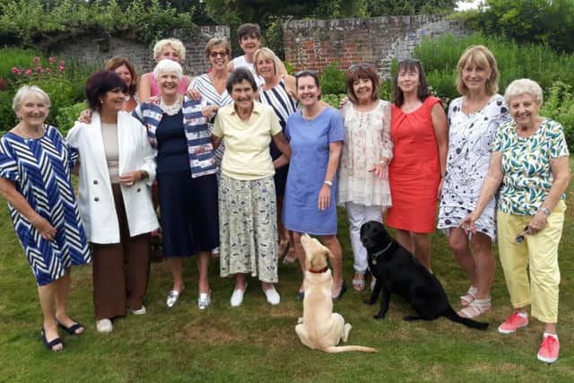 The fundraising garden party made £400 for Melton Tennis Club's court resurfacing funds EMN-191022-174508002